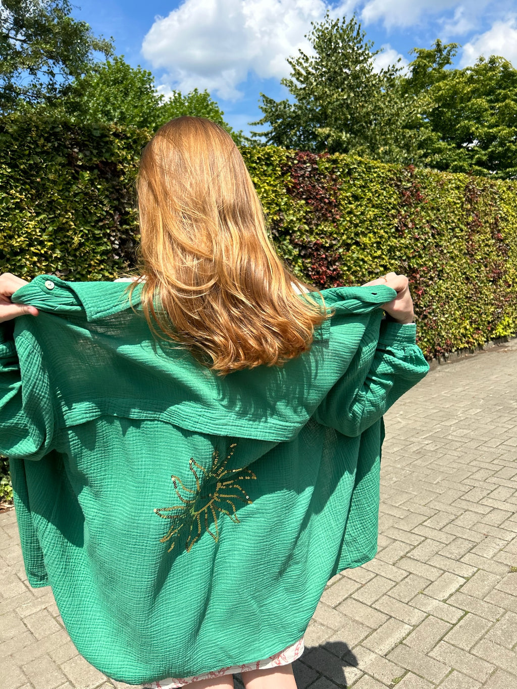 ALIYAH SUN jade green