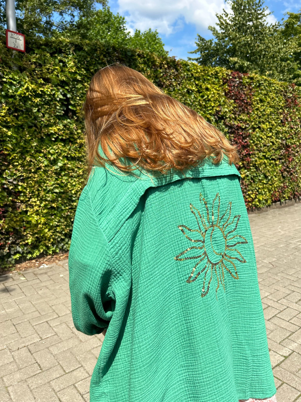 ALIYAH SUN jade green