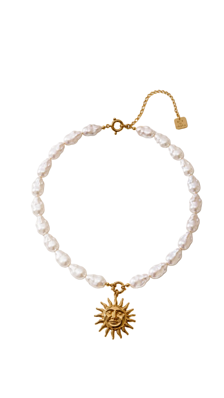 pearl SUN necklace