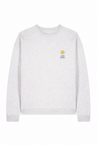 men heather grey CLUB SOLEIL loose fit