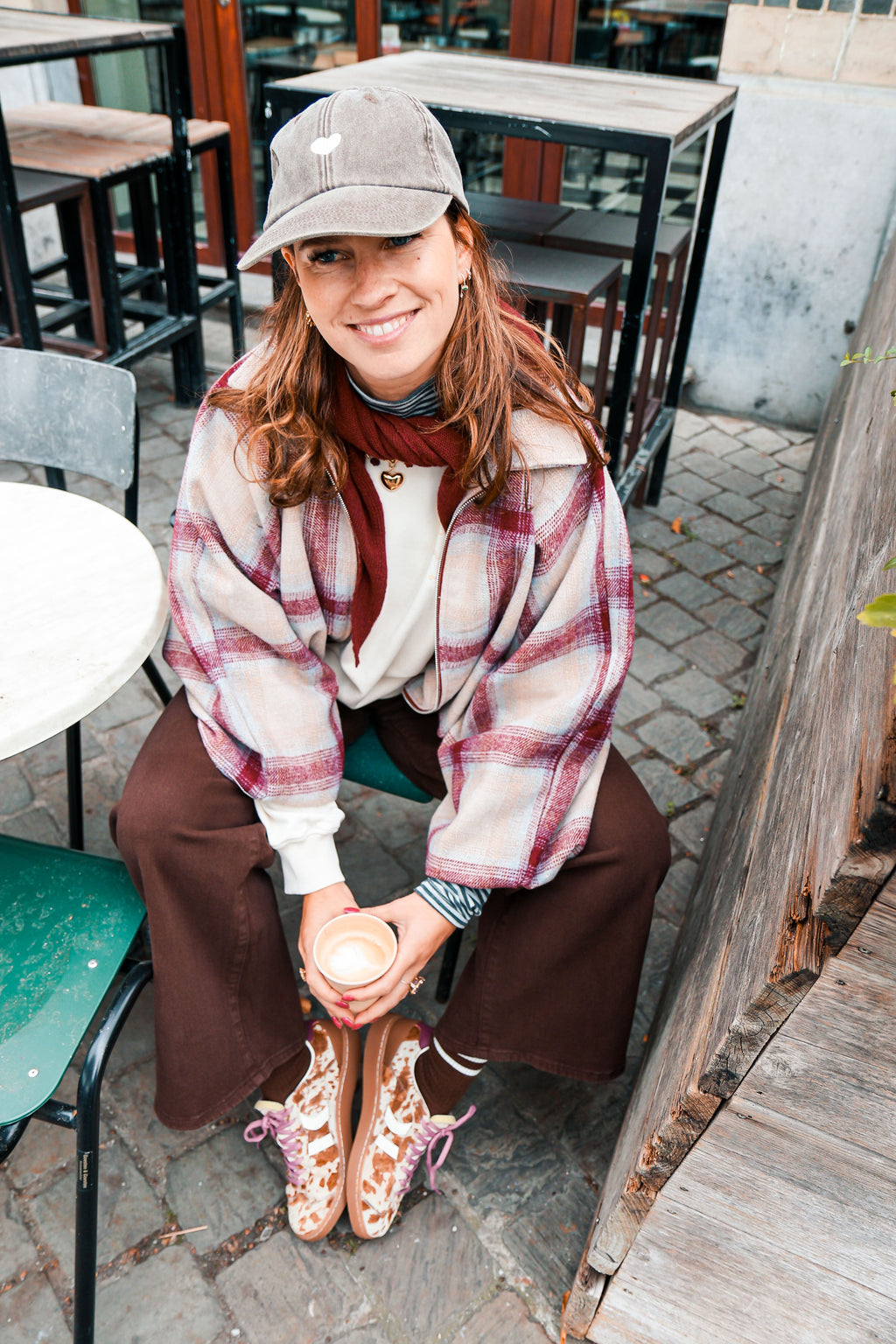heart CAP brown
