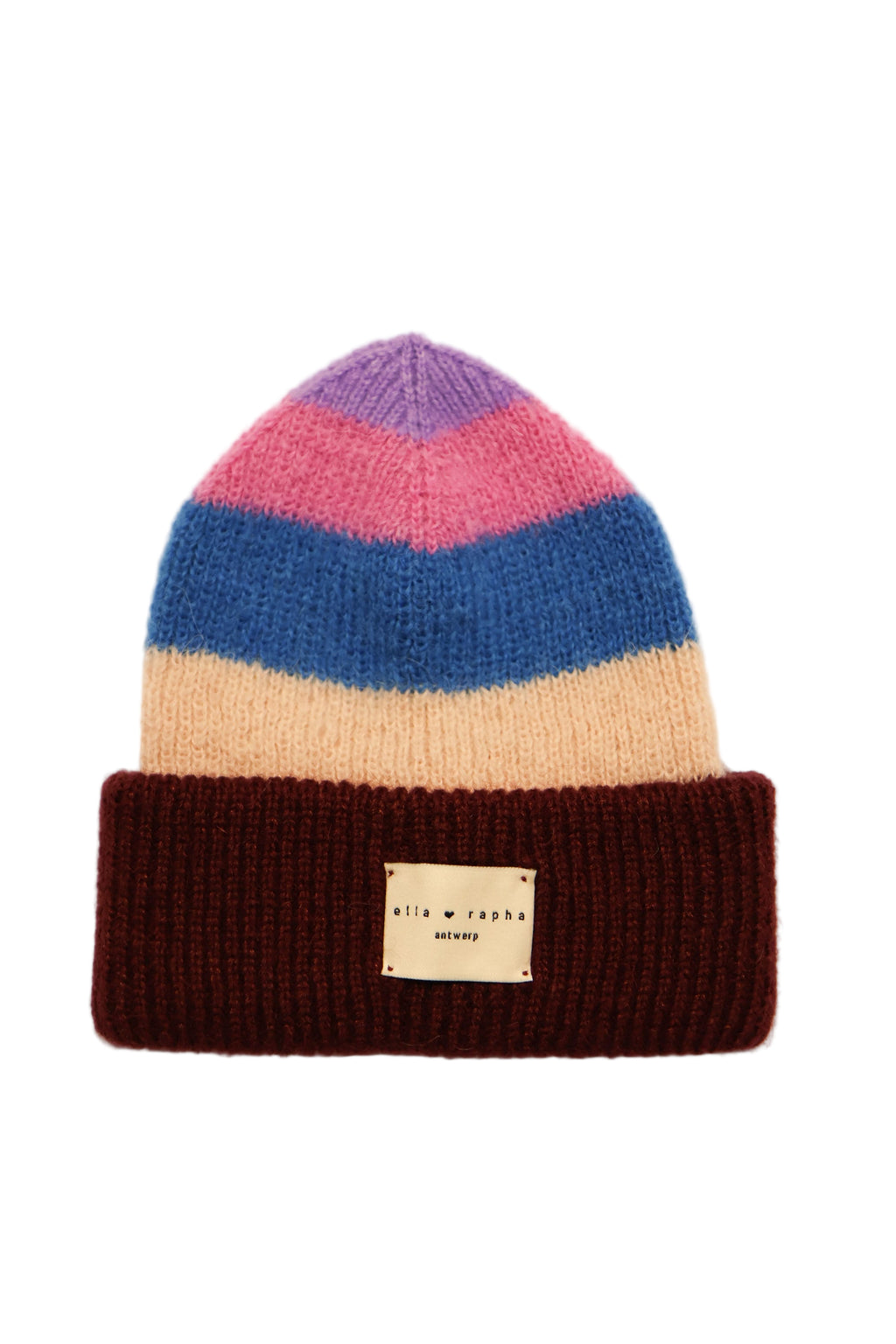 burgundy MULTICOLOR beanie KIDS