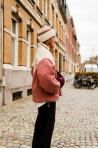 beige MULTICOLOR beanie