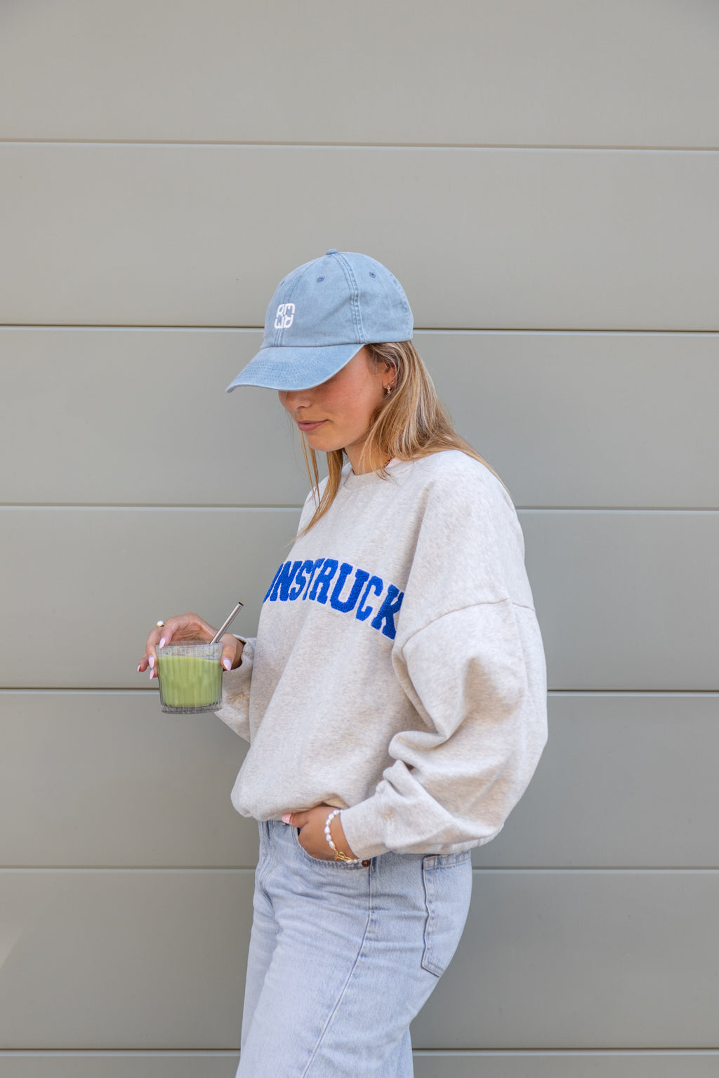 ash grey MOONSTRUCK loose fit