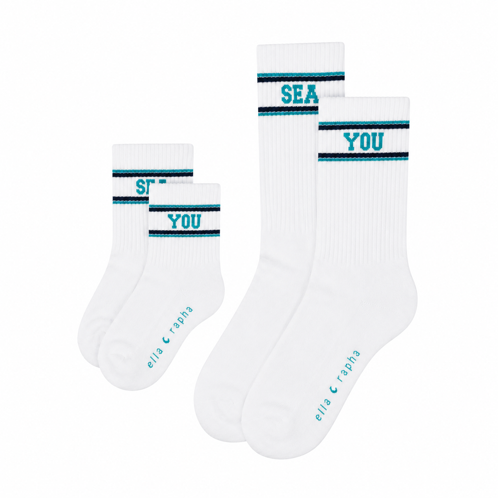 SEA YOU aqua kids socks