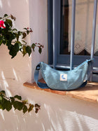 sky blue CROSSBODY bag