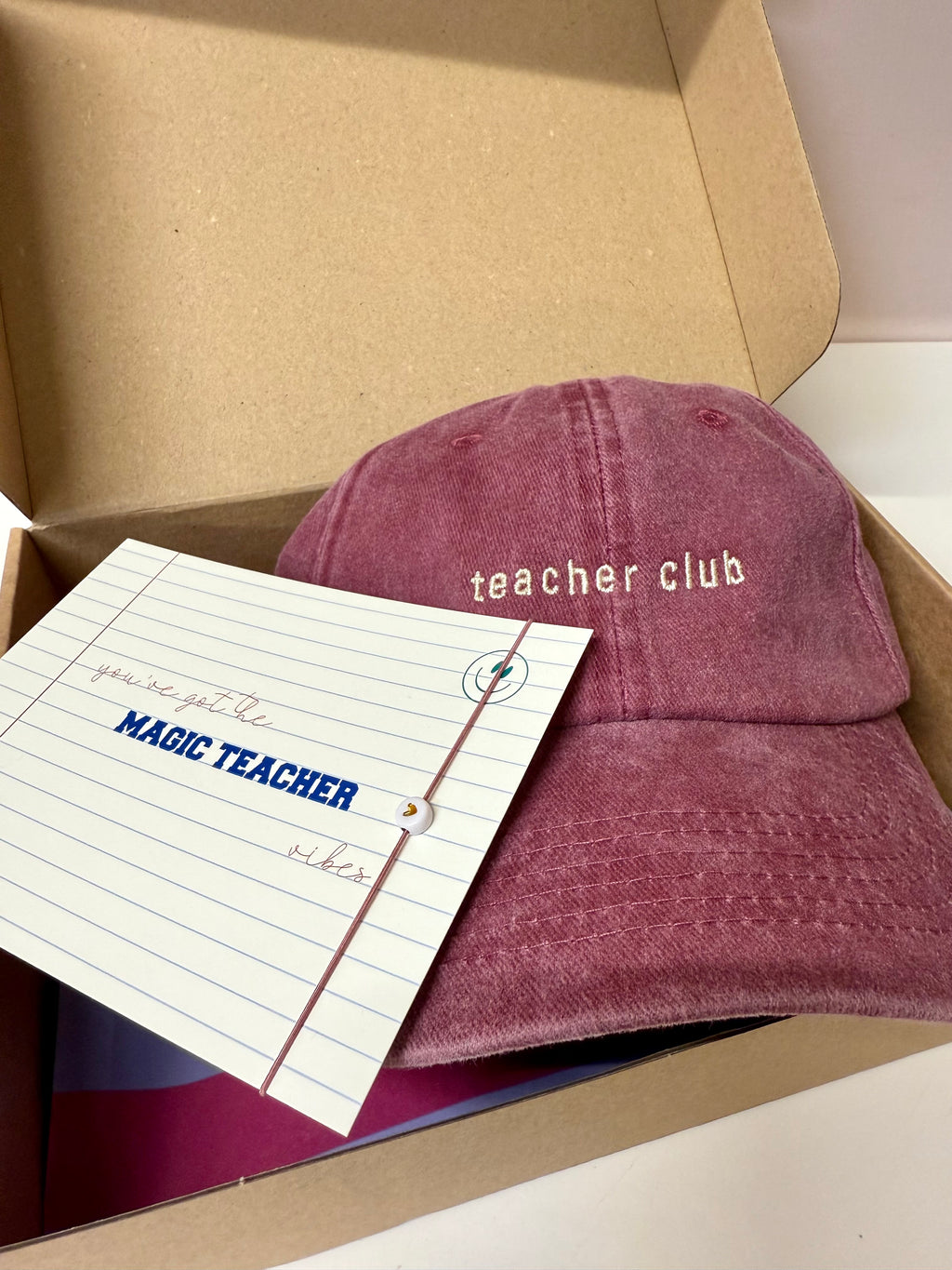 teacher club CAP vintage wine
