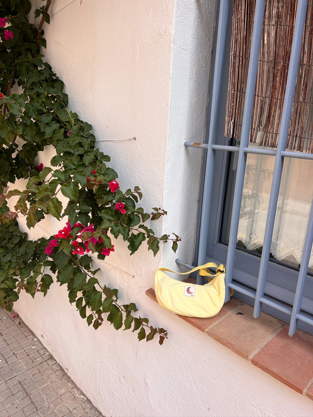 butter yellow CROSSBODY bag