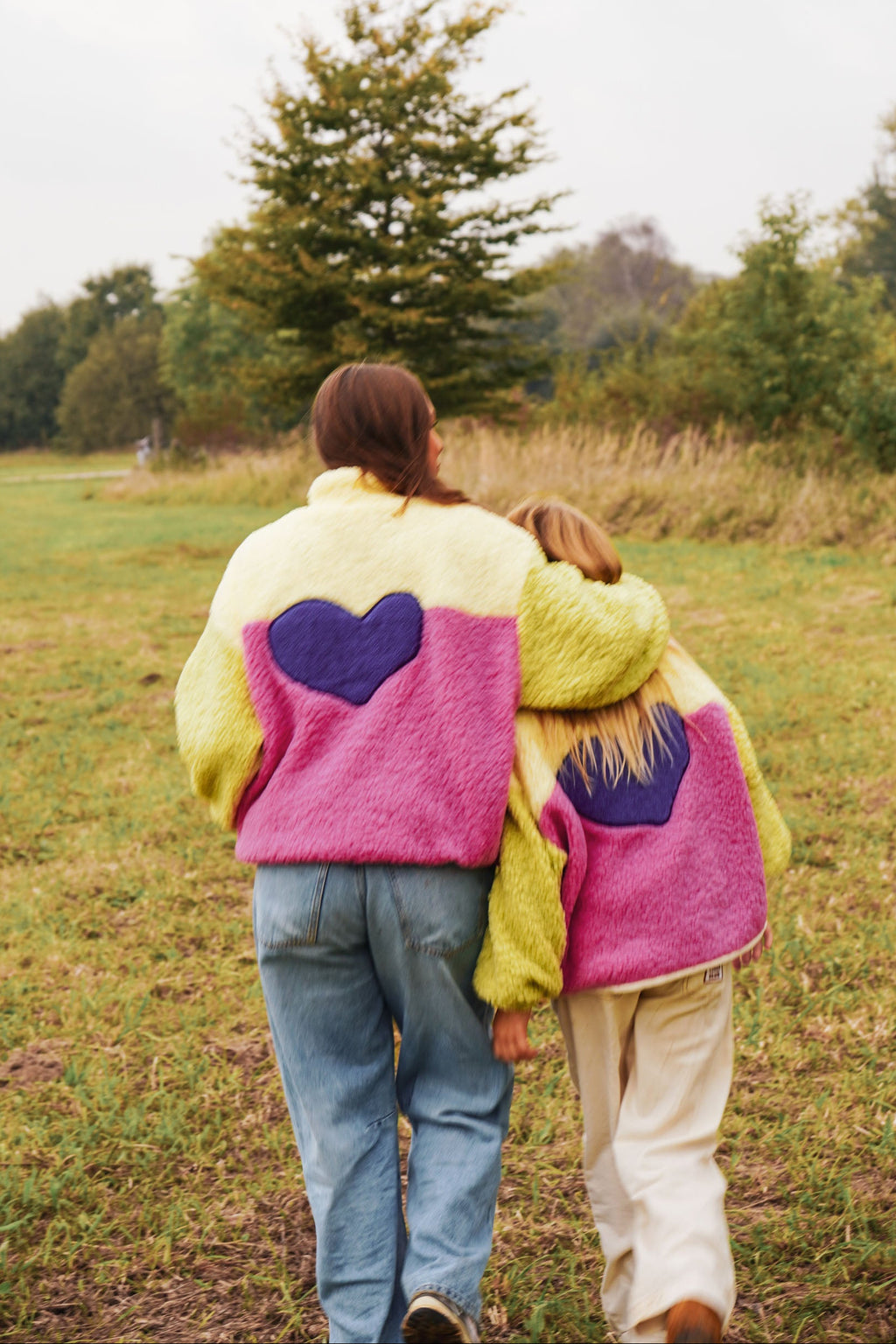 women teddy HEART JACKET funky