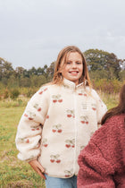 little teddy CHERRY JACKET vanilla