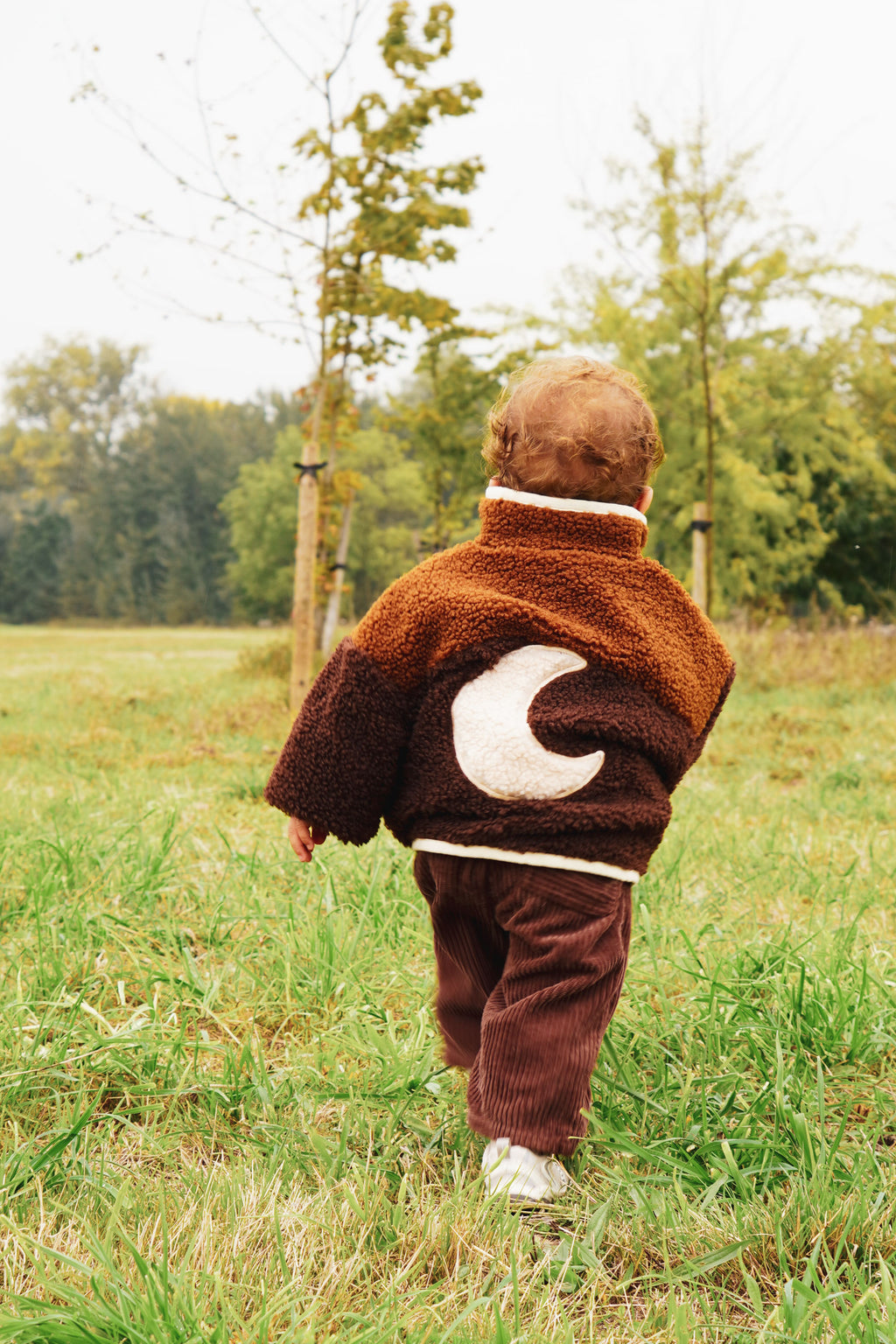 little teddy MOON JACKET brown