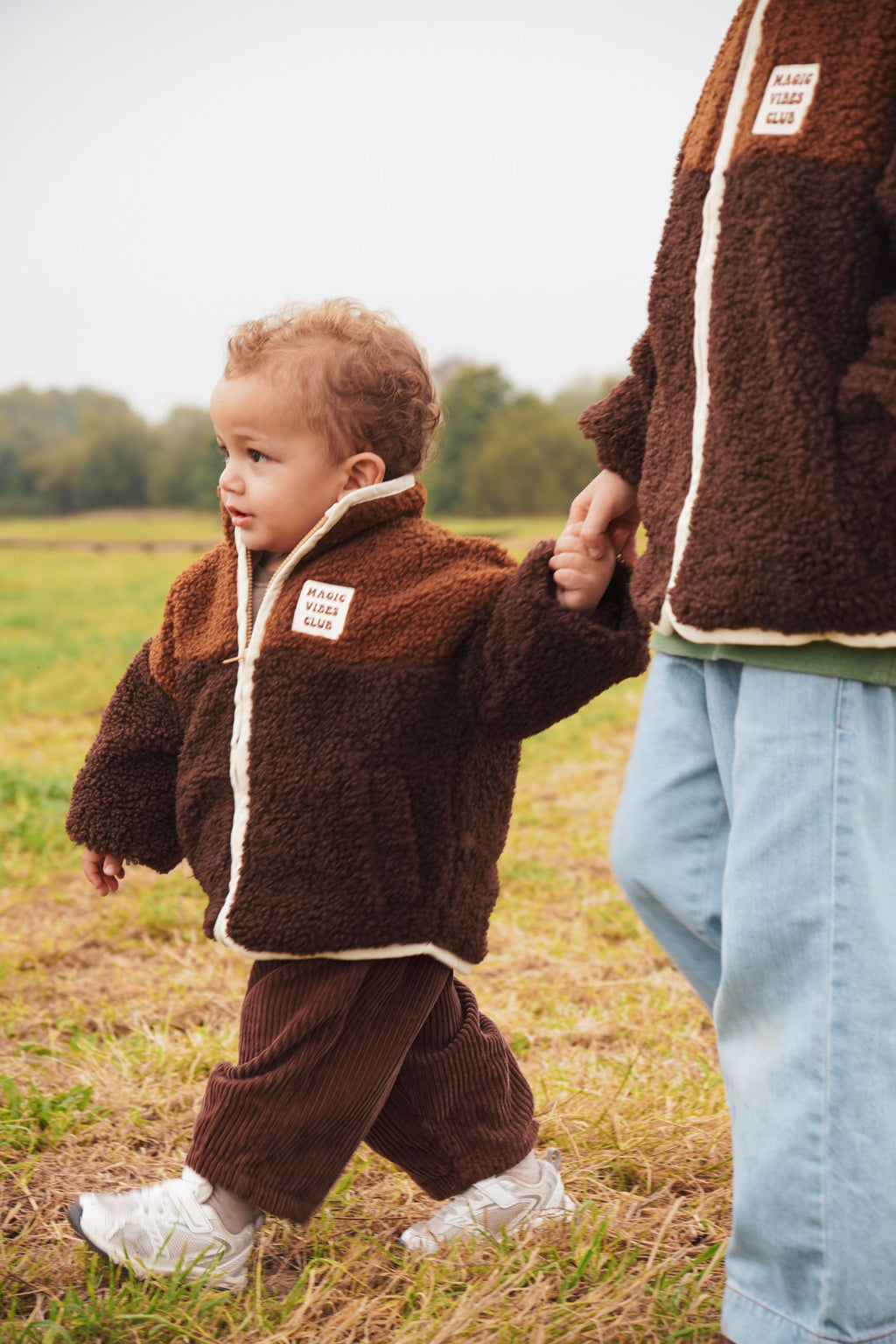 little teddy MOON JACKET brown
