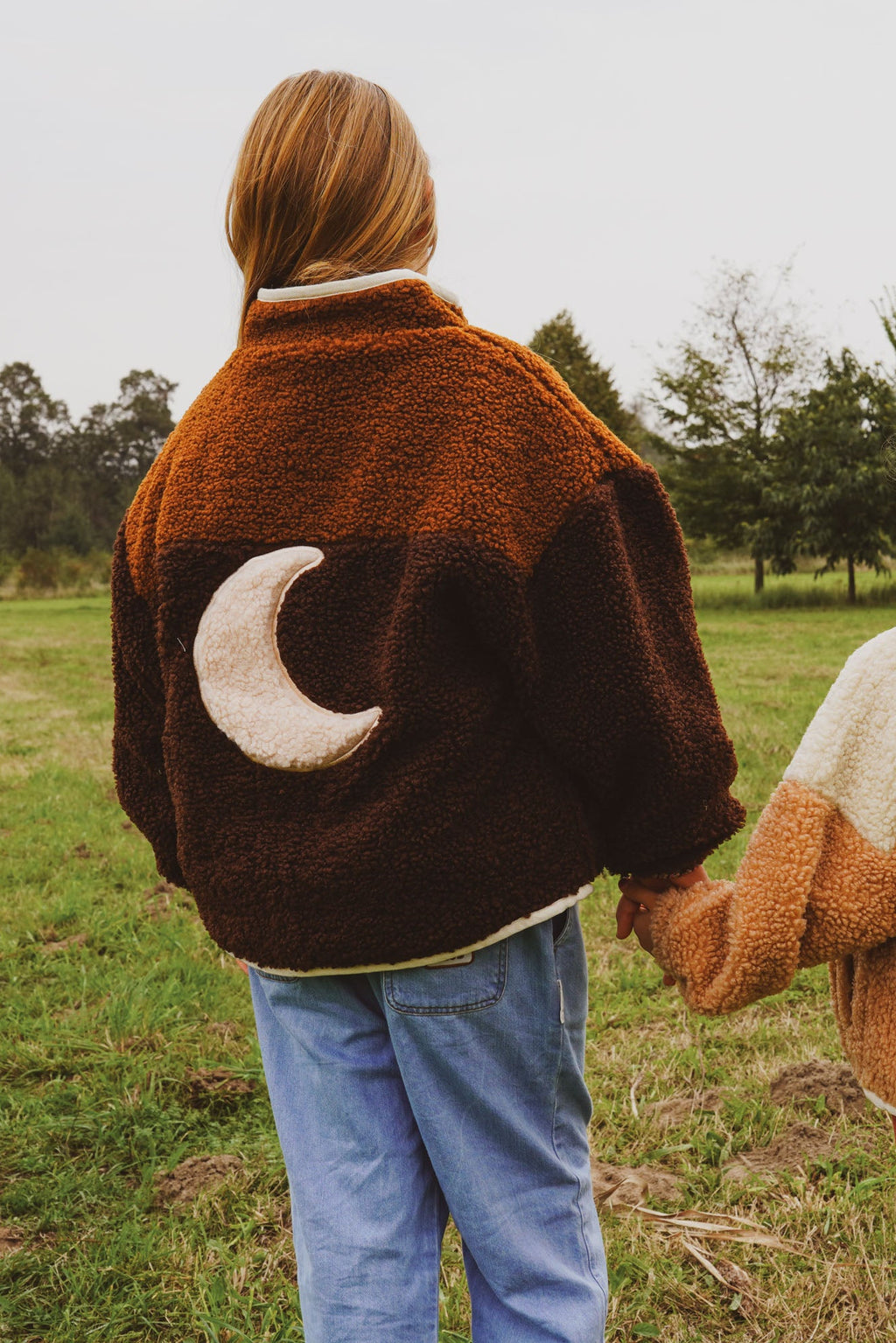 little teddy MOON JACKET brown