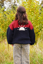 little teddy SUN JACKET burgundy