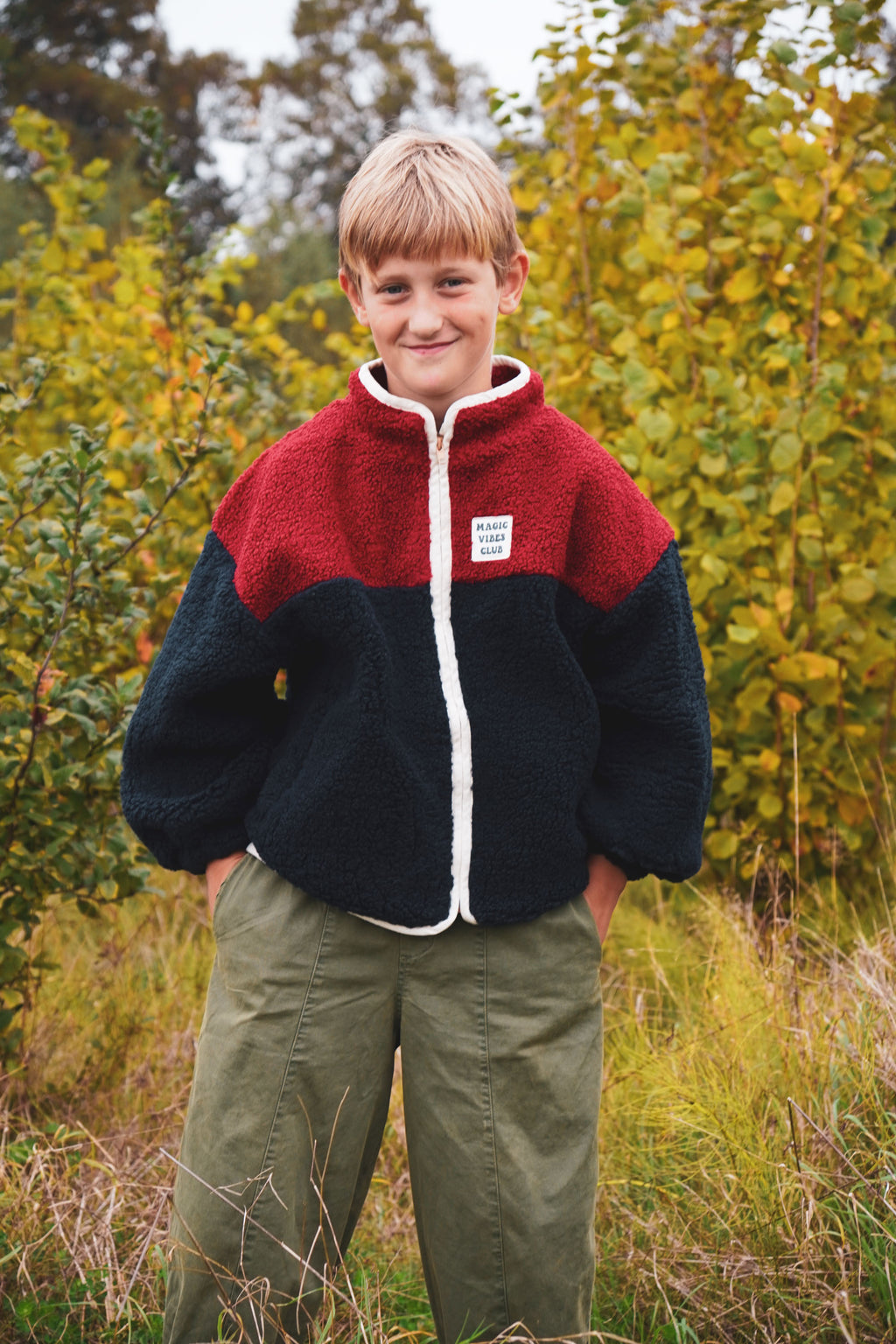 little teddy SUN JACKET burgundy