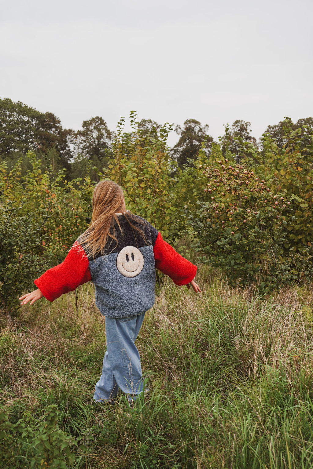 little teddy FUNKY SMILEY jacket red