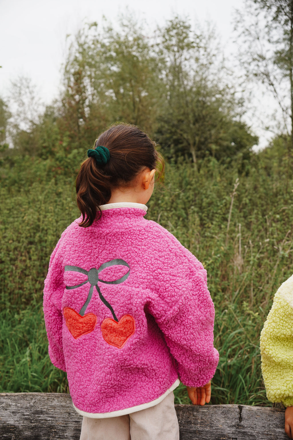 little teddy FUNKY CHERRY jacket pink