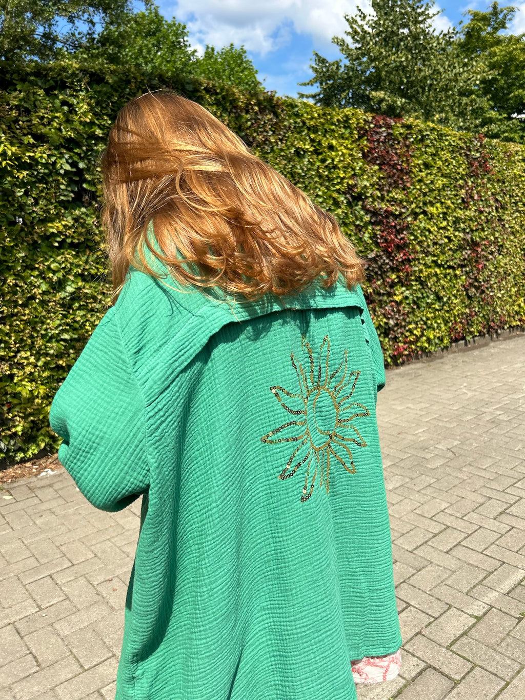 ALIYAH SUN jade green