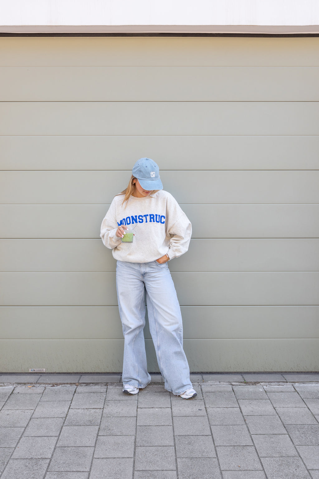 ash grey MOONSTRUCK loose fit