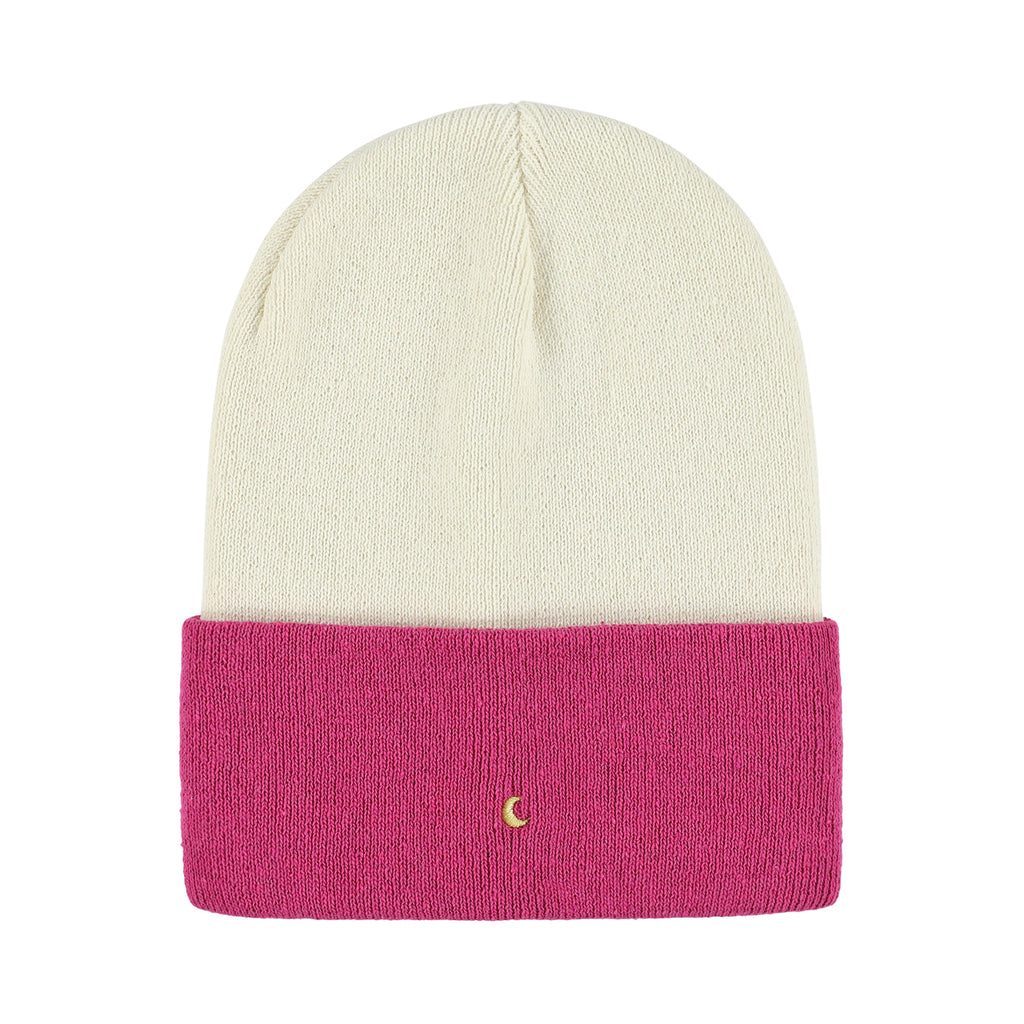 fuchsia moon BEANIE