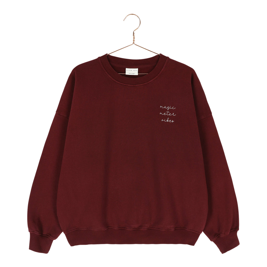 burgundy METER loose fit