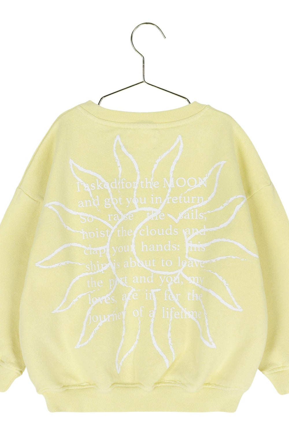 little butter yellow SUN x MOMENTS loose fit