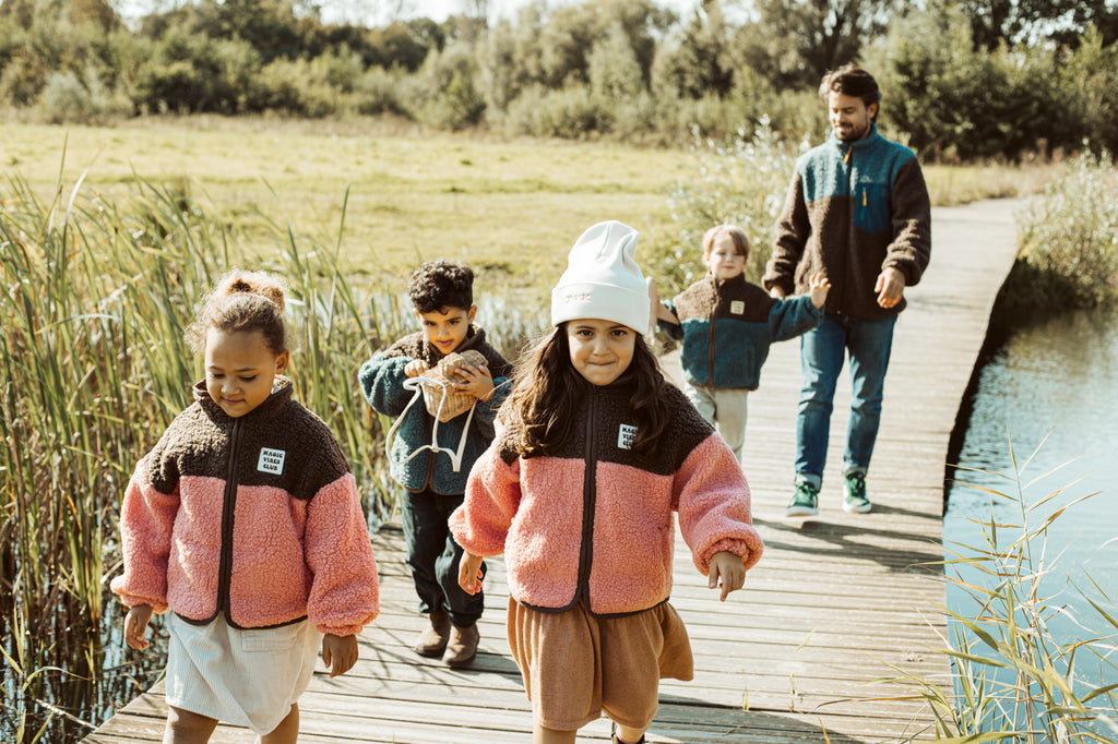 little teddy SMILEY JACKET pink