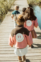 little teddy SMILEY JACKET pink