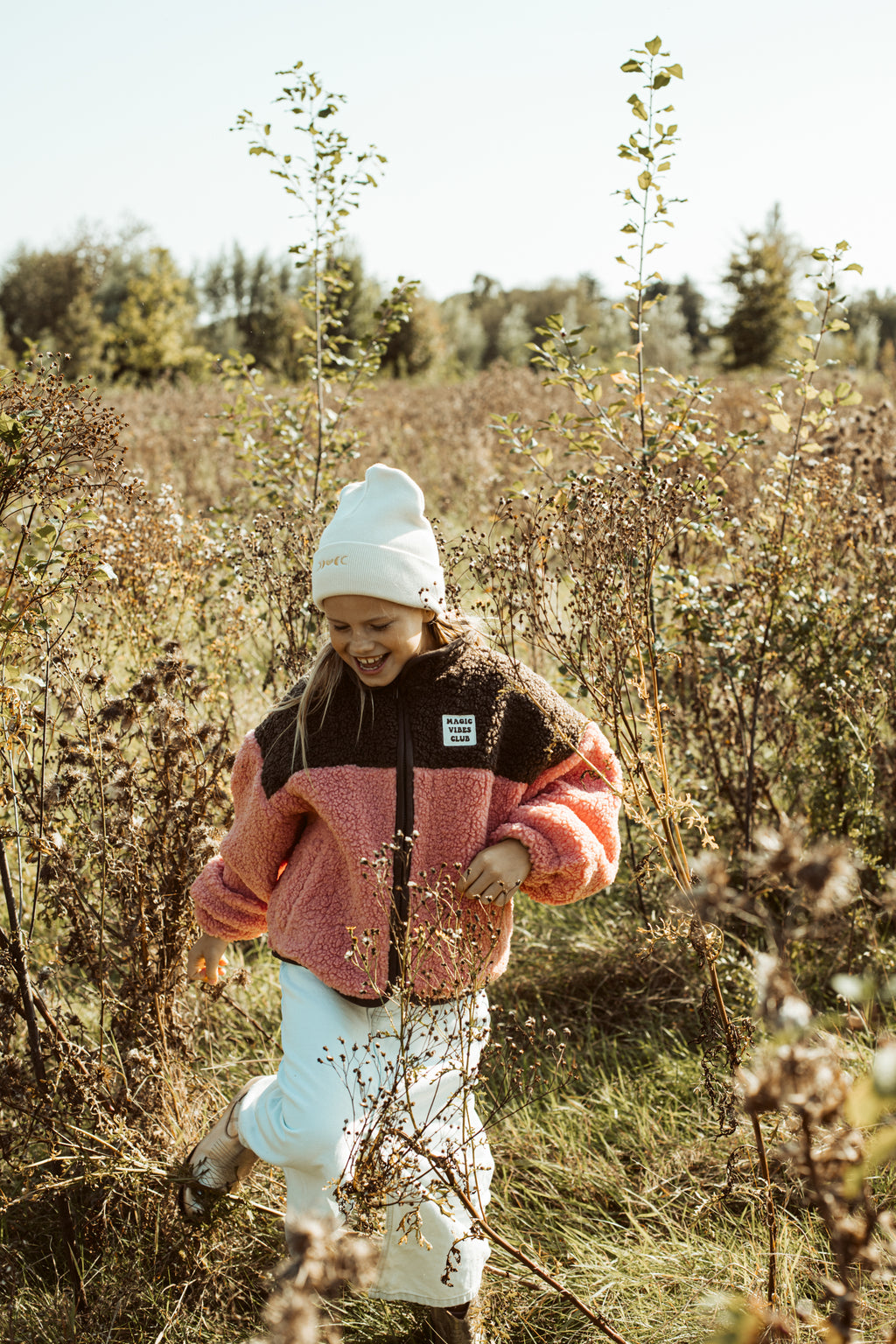 little teddy SMILEY JACKET pink