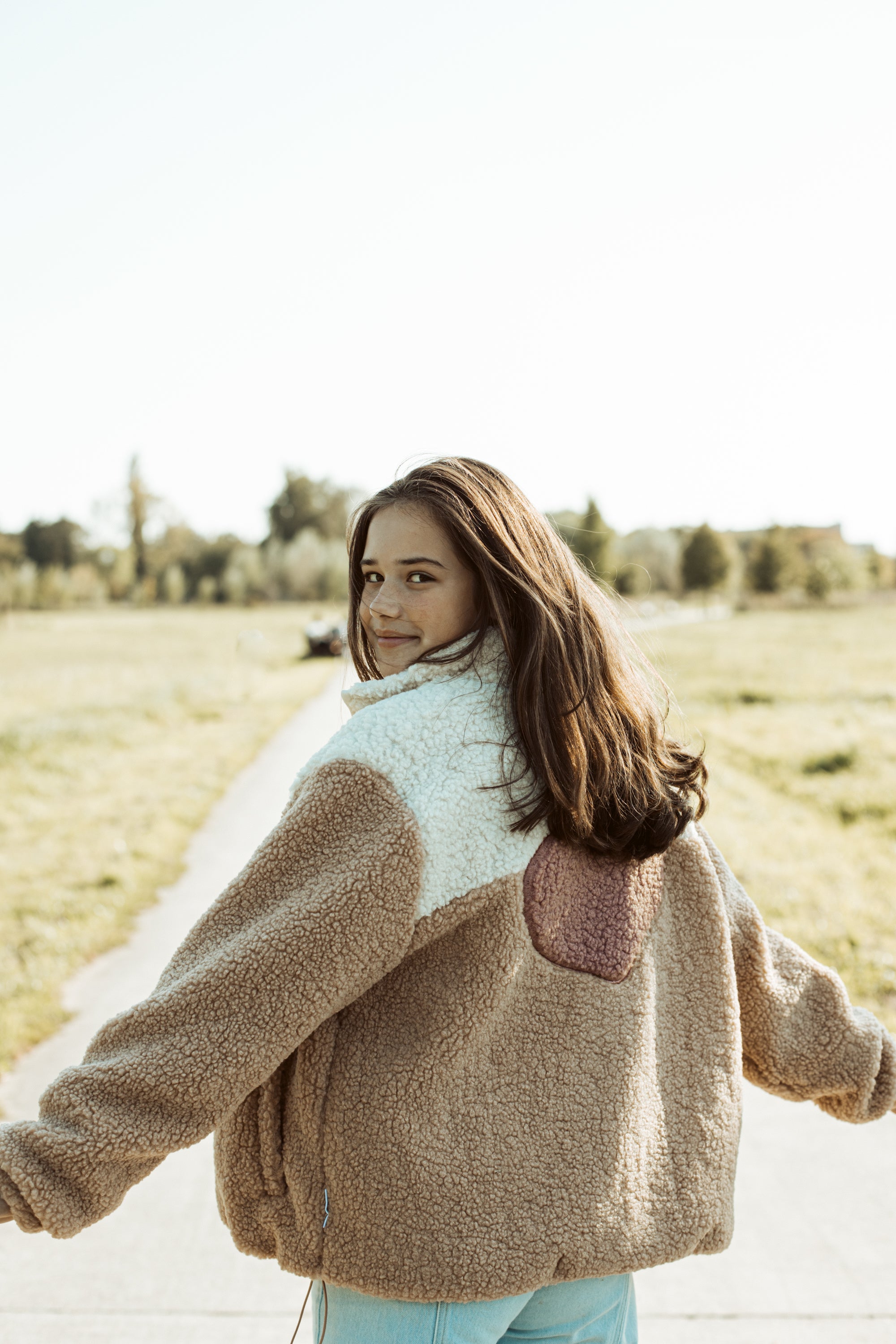 little teddy HEART JACKET - cranberry | ella and rapha - antwerp