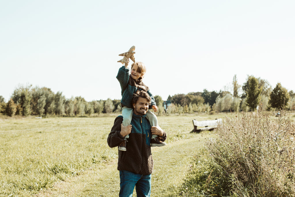 little teddy SMILEY JACKET blue
