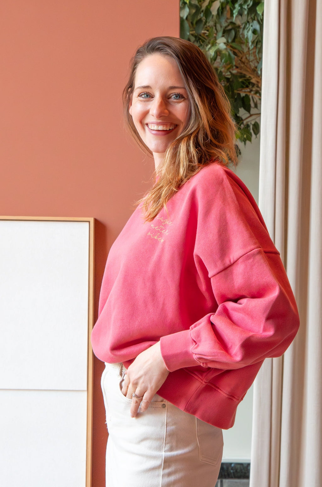 sweet raspberry METER loose fit