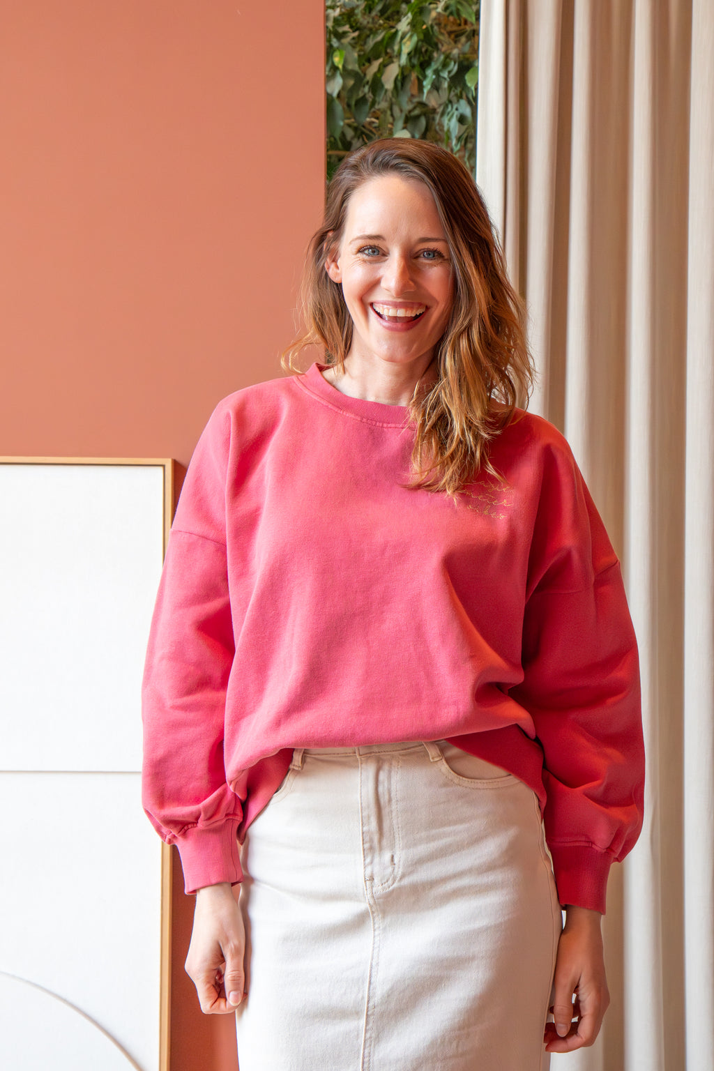 sweet raspberry METER loose fit