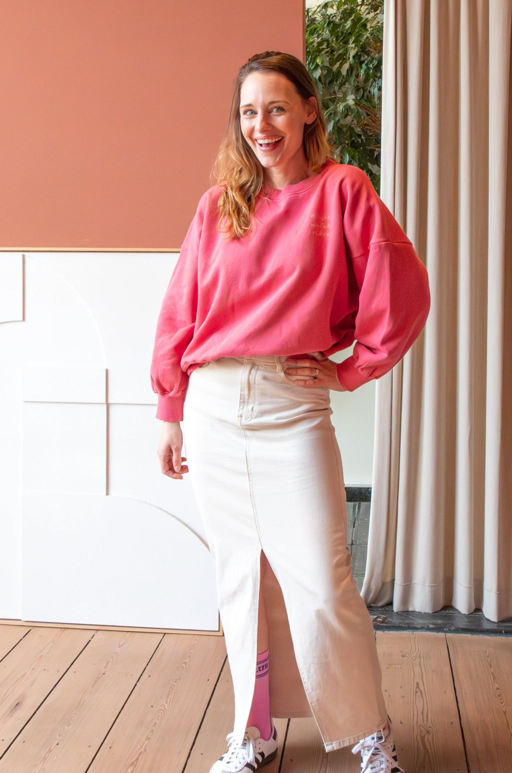 sweet raspberry METER loose fit