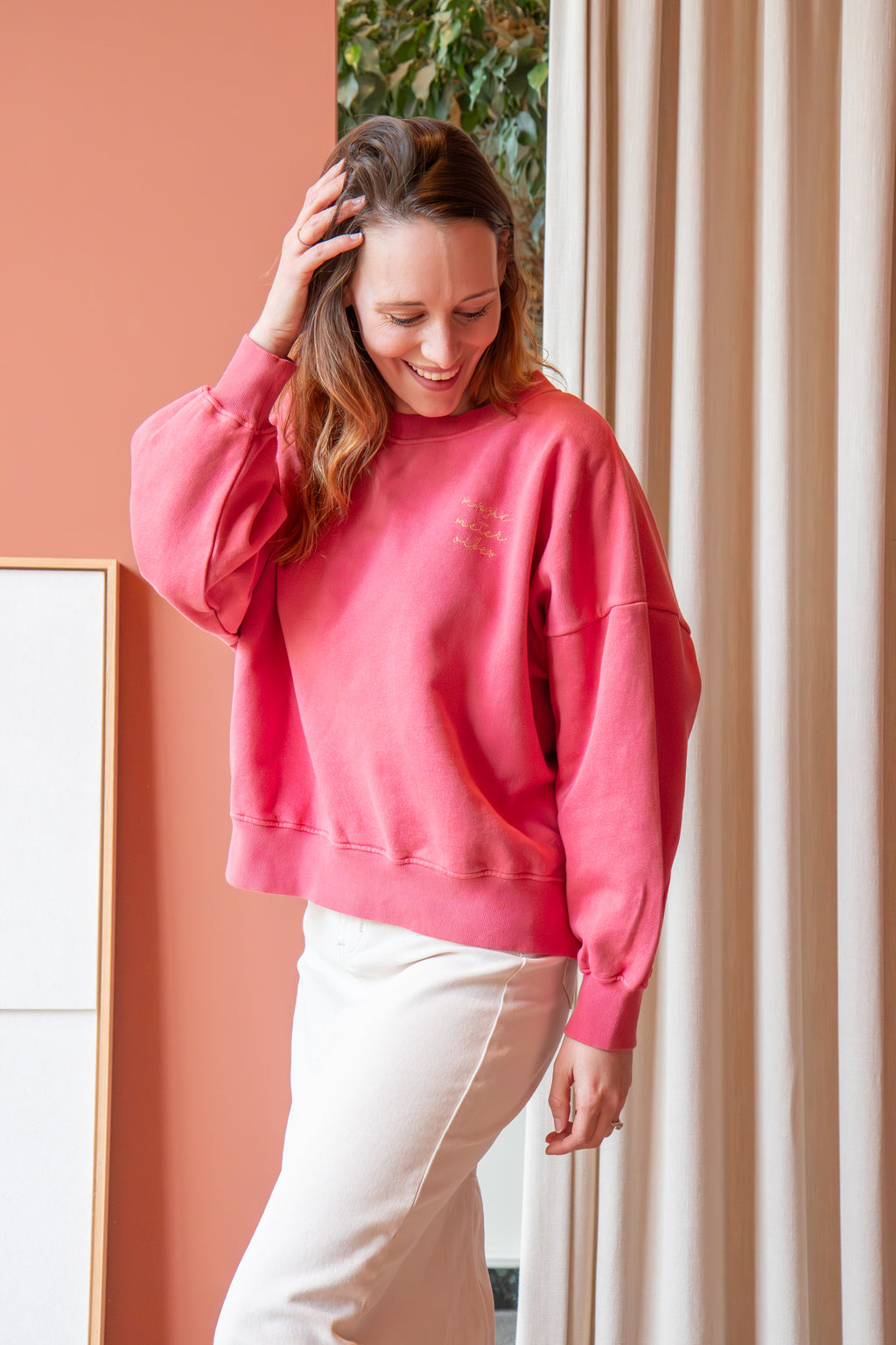 sweet raspberry METER loose fit