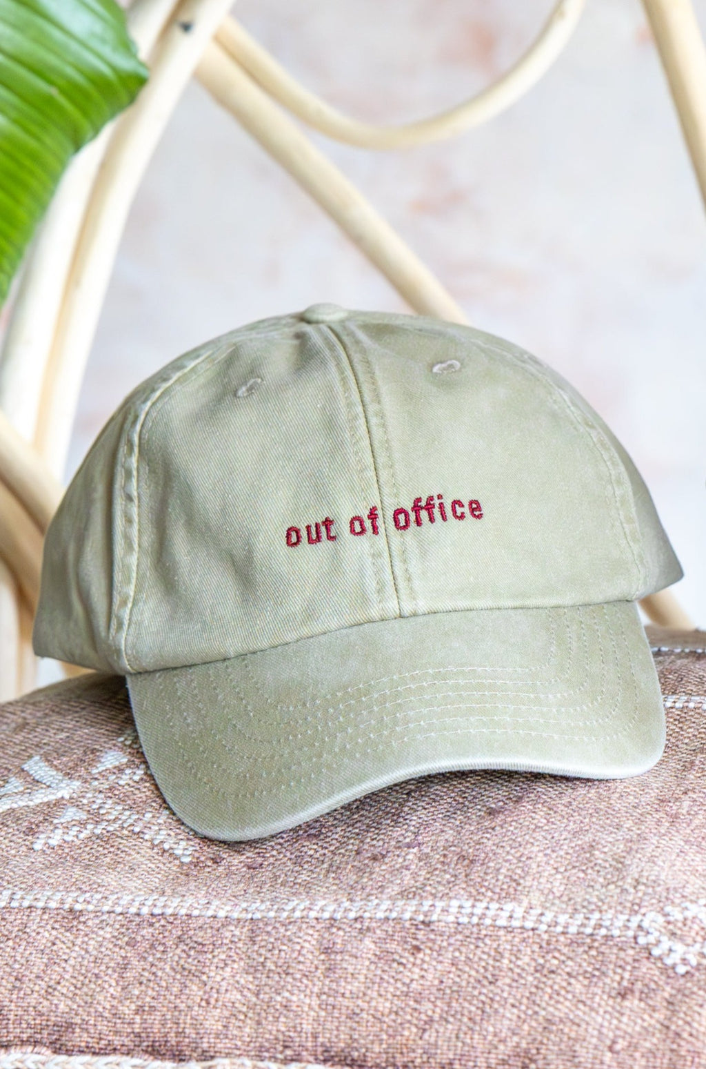 cap OUT OF OFFICE