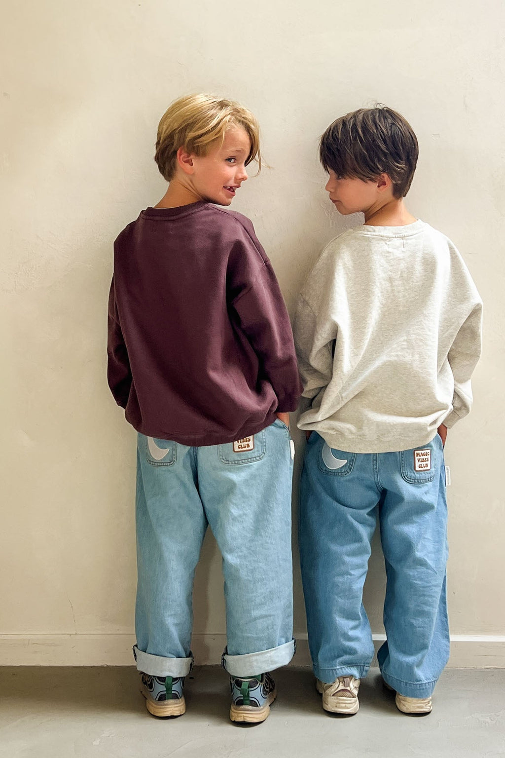 little TEDDY CLUB sweatshirt brown