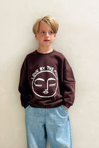 little brown LOVE BY THE MOON loose fit