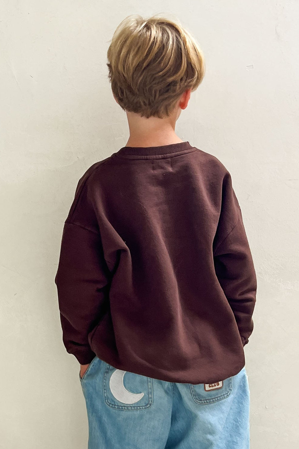 little brown LOVE BY THE MOON loose fit