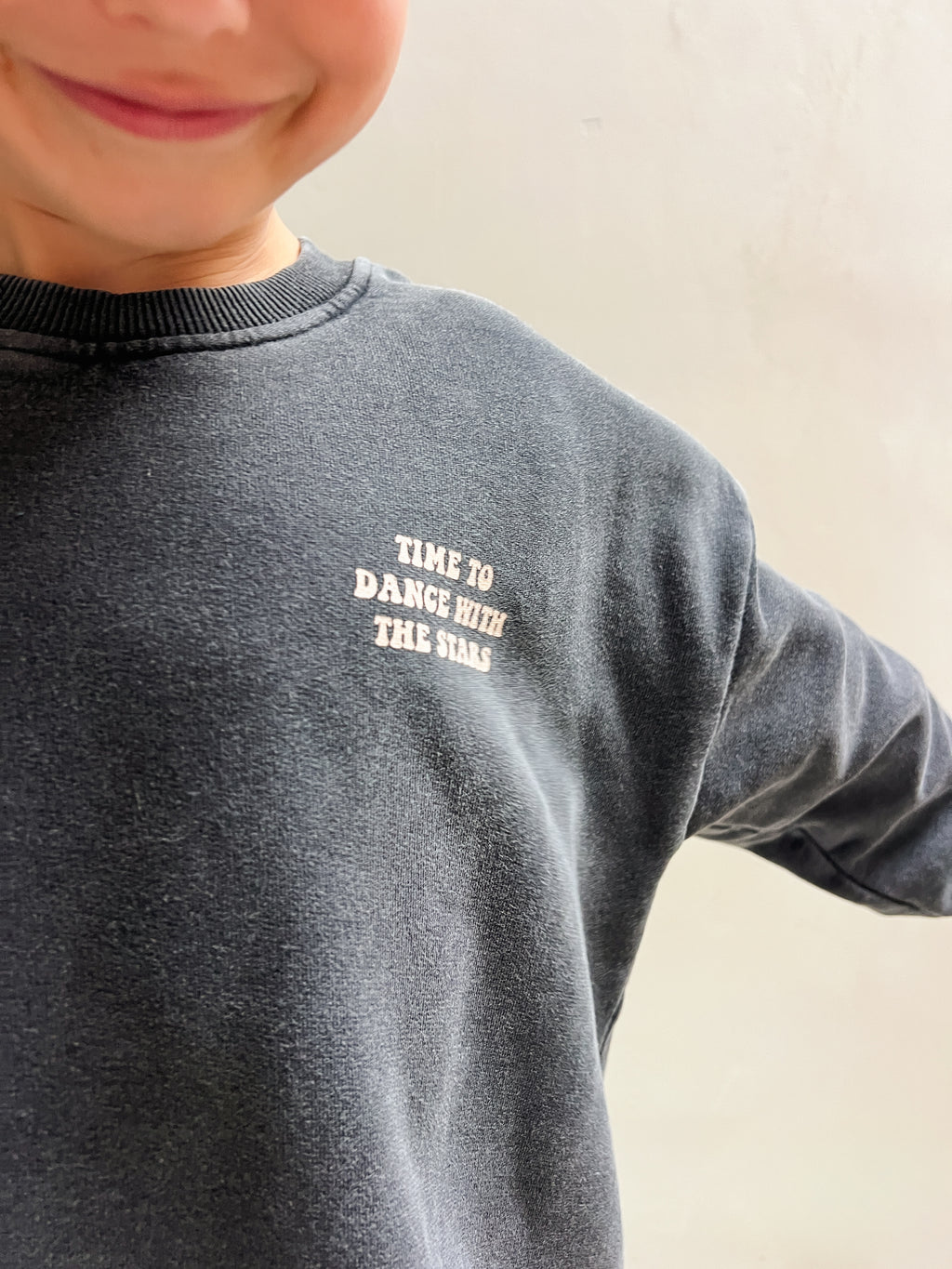 little MOONCHILD sweatshirt vintage grey