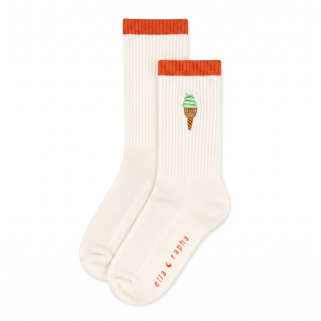 CREME GLACE kids socks
