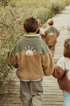 little teddy SUN JACKET soft green
