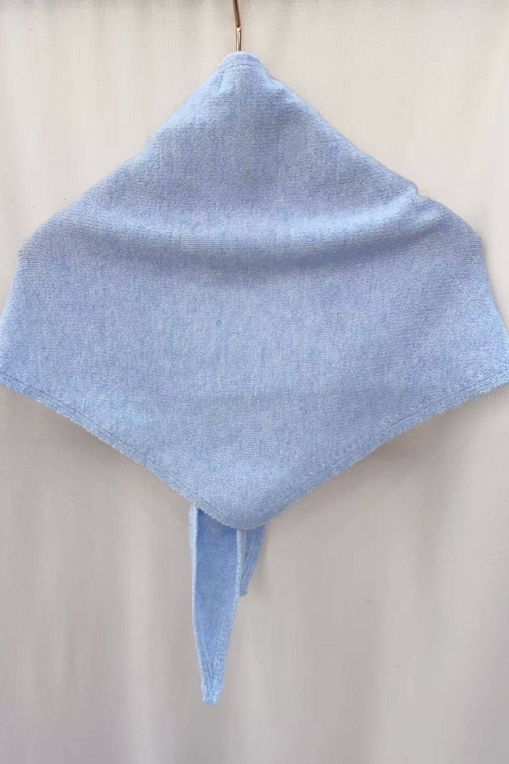 baby blue SCARF triangle