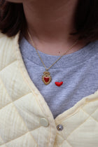 red HEART ROYAL necklace