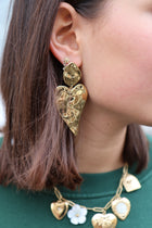 BIG HEART earrings
