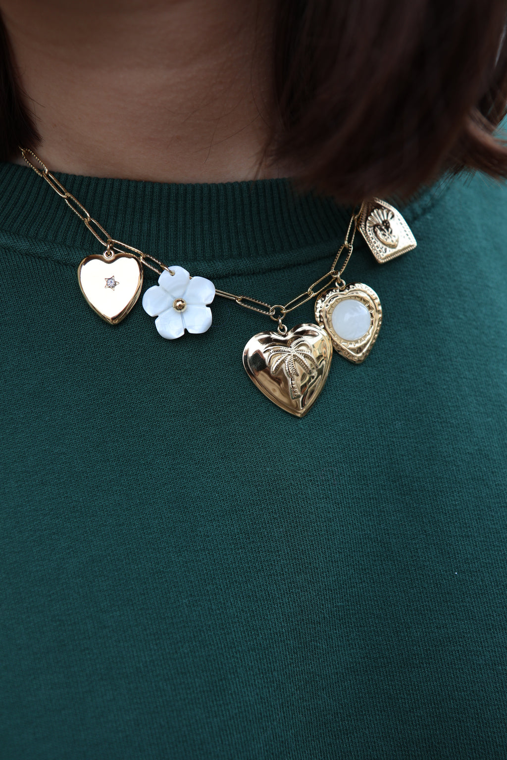 PARADISE charm necklace