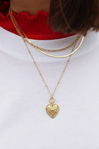 trinity heart necklace