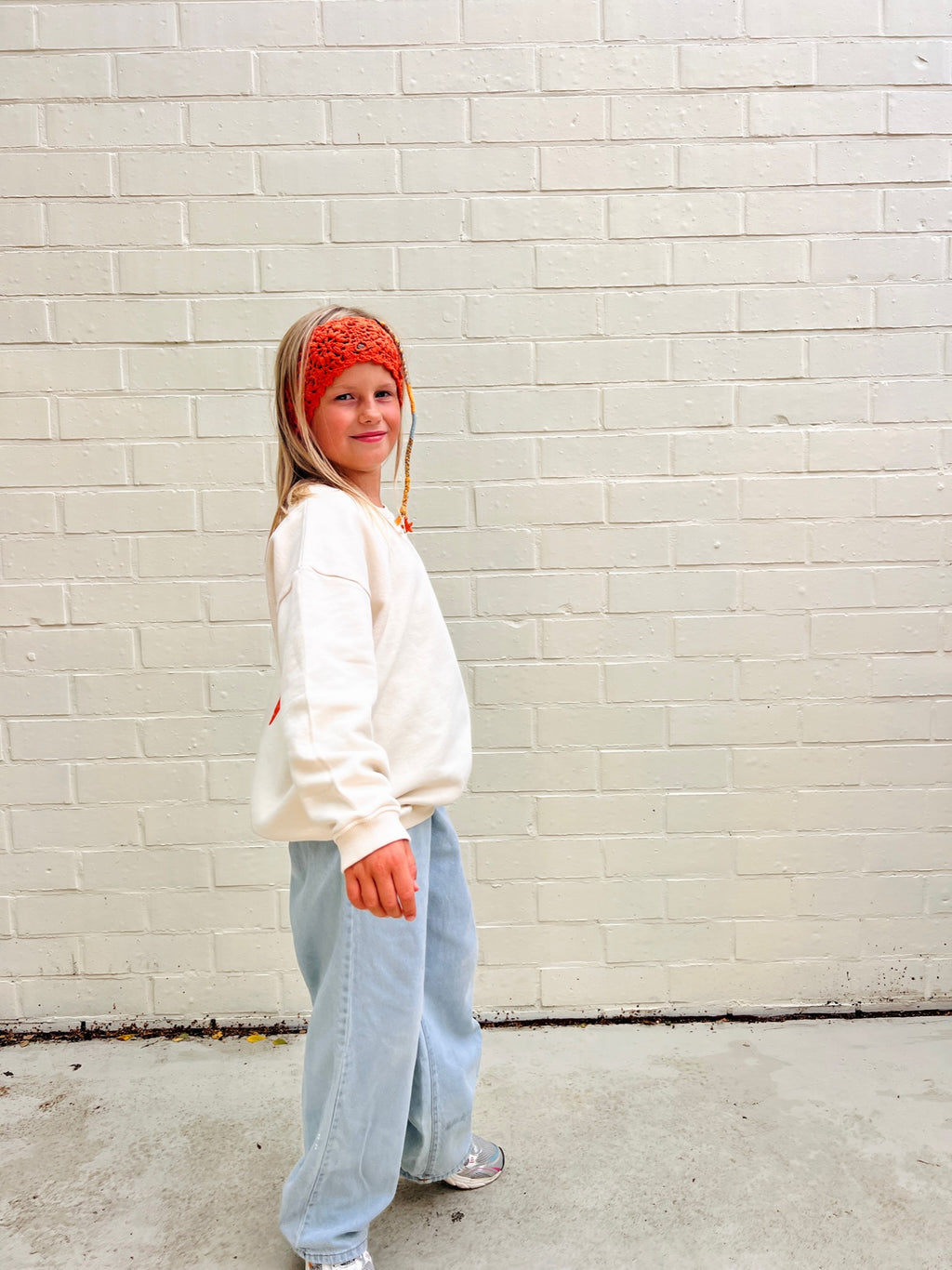 little CLUB CREME GLACE sweatshirt loose fit