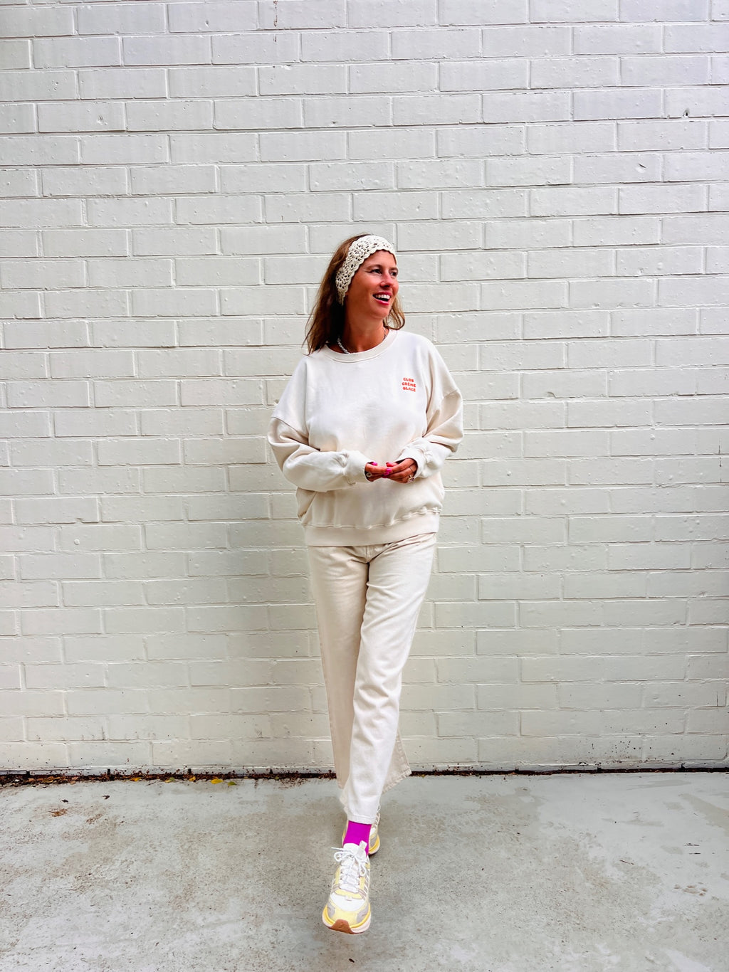 ivory CLUB CREME GLACE loose fit