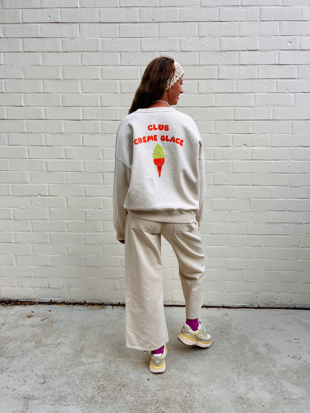 ivory CLUB CREME GLACE loose fit